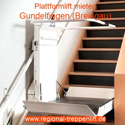 Plattformlift mieten in Gundelfingen (Breisgau)